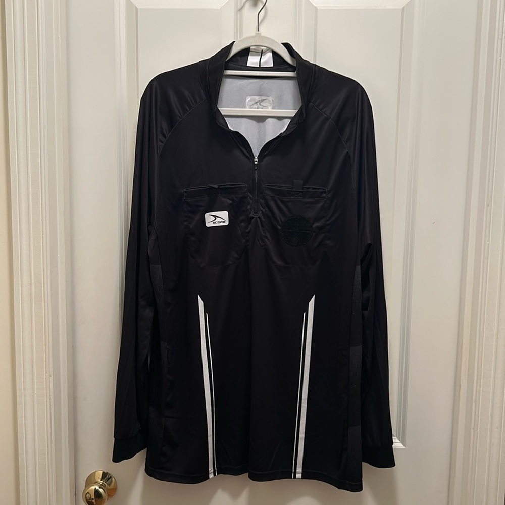 Men’s soccer referee shirt long sleeve